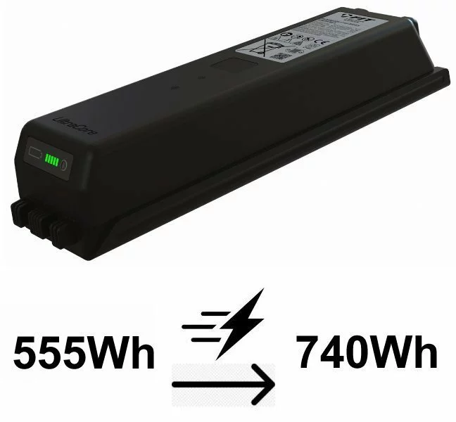 Bulls Akku-Aufpreis Ultracore Im Unterrohr Ab 2021 740Wh Statt 555Wh Für FIT