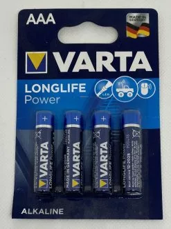 Varta Micro High Energy (LR03, AAA, AM4) Stückpreis ! 1 Packung = 4 Stück