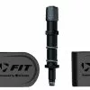 Biketec Reifendrucksensor FIT AV / Autoventil / Schrader 2er Set Für Vorder- Und Hinterrad