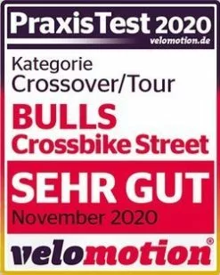 Bulls Cross Bike Street 2021 -Pédale Vif Verkäufe Bulls Crossbike Street Disc 2021 Testurteil sehr gut