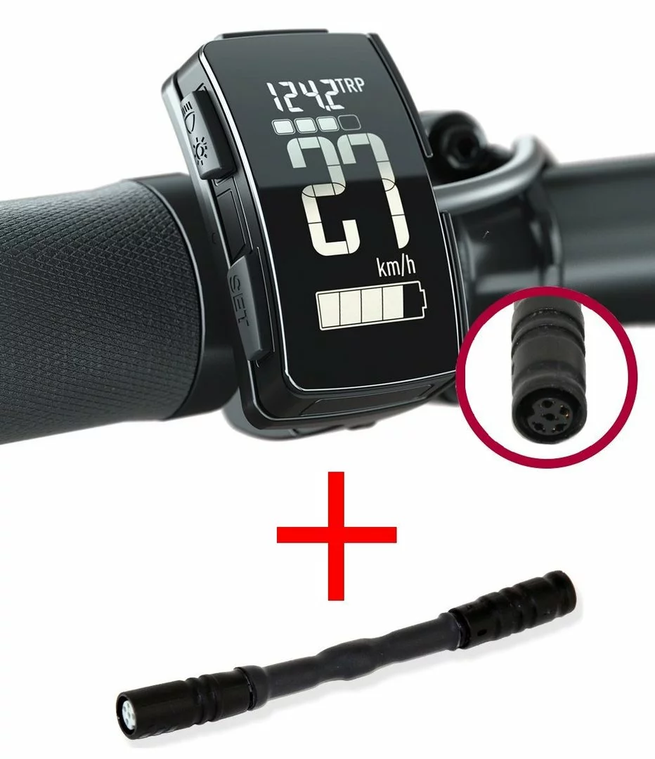 Brose Bediendisplay Ab 2019 Sport Remote 14d (im Bedienteil) Bloks Mit Adapter Auf Gen.1 Stecker