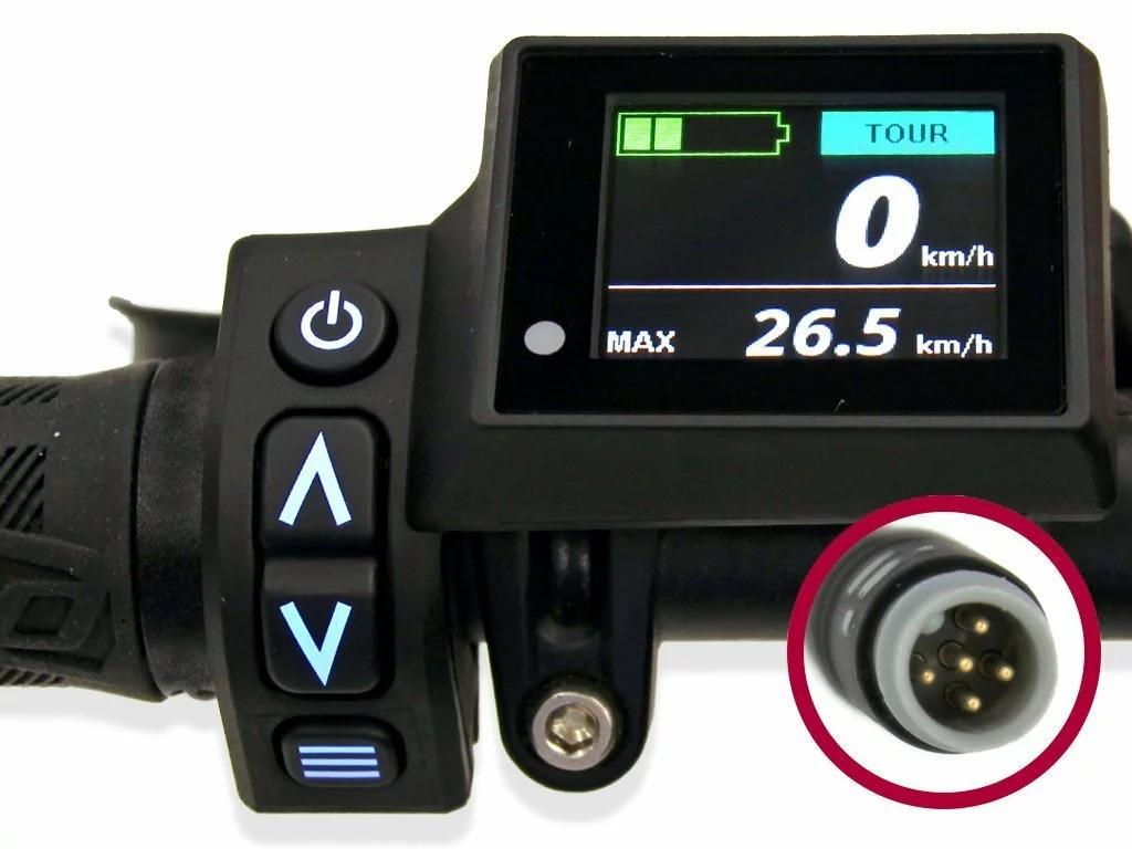 Brose Bediendisplay 2019-2020 Metz Cockpit Small Fest Montiert TFT Farbig M. Gen.2 Stecker O. Wake