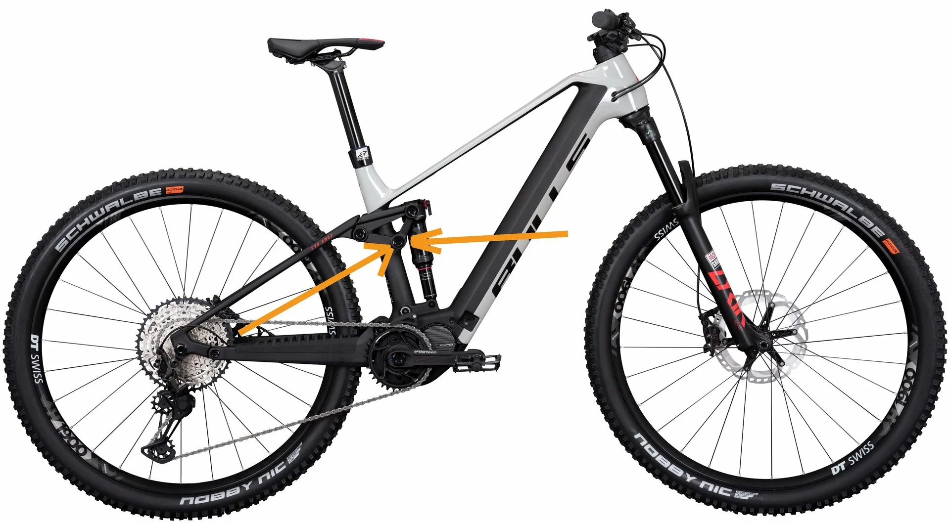 Bulls Lagersatz 02 Hauptrahmen -> Umlenkhebel (Wippe) Sonic Evo-AM-SL / EN-SL – Bild 2