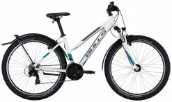 Bulls Sharptail Street-1 27½-Zoll 2022 -Pédale Vif Verkäufe Bulls Sharptail Street 1 21 Gang Damen Trapez 27.5 Zoll metallic off white petrol weiss tuerkis 631 27041 27046 27051