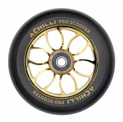 Chilli Pro Scooter Ersatzrolle Wheel Reaper 110mm Black PU / Crown Core