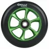 Chilli Pro Scooter Ersatzrolle Wheel Turbo 110mm Black PU / Green Core