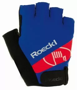 Roeckl Nizza Jr. 3105-319 -Pédale Vif Verkäufe Handschuhe Roeckl Nizza Jr. Bike Kids Youngsters royalblau rot 3105 319 550