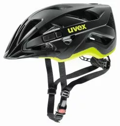 Uvex Active-CC 52-57cm / 56-60cm -Pédale Vif Verkäufe Helm Uvex Actice CC black yellow matt 52 57cm 4043197296241 S4104270215