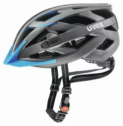 Uvex City-I-VO 52-57cm / 56-60cm -Pédale Vif Verkäufe Helm Uvex City I VO grey blue matt 52 57cm 4043197283494 S4104191015