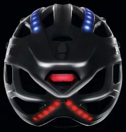 Uvex City-Light 52-57cm / 56-61cm -Pédale Vif Verkäufe Helm Uvex City Light black LED S410752