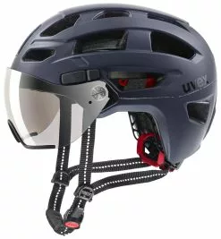 Uvex Finale-Visor 52-57cm / 56-61cm 13 Uvex Finale-Visor 52-57cm / 56-61cm -Pédale Vif Verkäufe Helm Uvex Finale Visor dark blue matt 52 57cm S4107530715 4043197323121