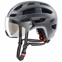 Uvex Finale-Visor 52-57cm / 56-61cm 11 Uvex Finale-Visor 52-57cm / 56-61cm -Pédale Vif Verkäufe Helm Uvex Finale Visor stato steel 52 57cm S4107530515 4043197310428