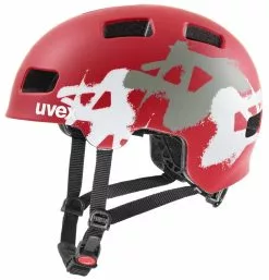 Uvex HLMT-4-CC 51-55cm / 55-58cm -Pédale Vif Verkäufe Helm Uvex HLMT 4 CC red mat graffiti 51 55cm S4109790315 4043197325866