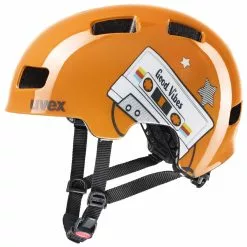 Uvex HLMT-4 51-55cm / 55-58cm -Pédale Vif Verkäufe Helm Uvex HLMT 4 orange tape 51 55cm S4109800215 4043197325927