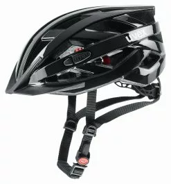 Uvex I-VO-3D 52-57cm / 56-60cm -Pédale Vif Verkäufe Helm Uvex I VO 3D black 52 57cm S4104290215 4043197296463