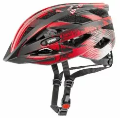Uvex I-VO-CC 52-57cm / 56-60cm -Pédale Vif Verkäufe Helm Uvex I VO CC black red matt 52 57cm S4104200415