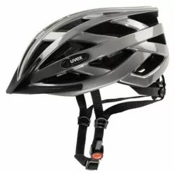 Uvex I-VO 52-57cm / 56-60cm -Pédale Vif Verkäufe Helm Uvex I VO dark silver 56 60cm S4104080217