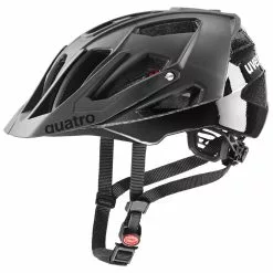 Uvex Quatro-CC 52-57cm / 56-61cm -Pédale Vif Verkäufe Helm Uvex Quatro CC 2022 all black mat 52 57cm S4100260615 4043197359182