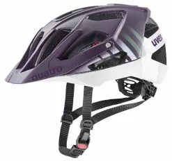 Uvex Quatro-CC 52-57cm / 56-61cm -Pédale Vif Verkäufe Helm Uvex Quatro CC 2022 plum white mat 52 57cm S4100260115 S4100260115