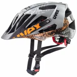 Uvex Quatro 52-57cm / 56-61cm -Pédale Vif Verkäufe Helm Uvex Quatro 2019 dirt grey orange 52 57cm S4107751915 4043197311494