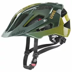 Uvex Quatro 52-57cm / 56-61cm -Pédale Vif Verkäufe Helm Uvex Quatro 2020 forest mustard 56 61cm S4107753117 4043197336664