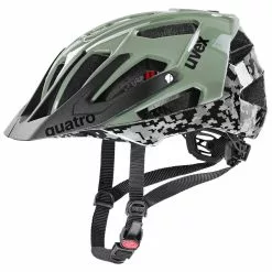 Uvex Quatro 52-57cm / 56-61cm -Pédale Vif Verkäufe Helm Uvex Quatro 2020 pixelcamo olive 56 61cm S4107753217 4043197336688