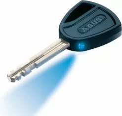 ABUS Bordo Granit X-Plus 6505/85 Black Plus-Serie Mit SH-Halter -Pédale Vif Verkäufe Leucht Schluessel