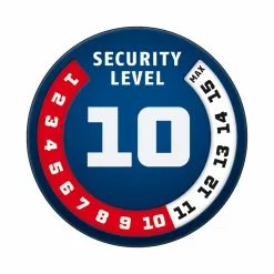 ABUS Bordo 6005/90 Black Neu Mit SH-Halter Plus-Serie -Pédale Vif Verkäufe Level10 4