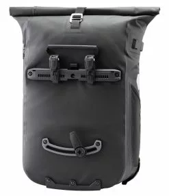 ORTLIEB Vario-PS-High-Vis QL2.1 Tasche Mit Rucksackfunktion Black-reflex -Pédale Vif Verkäufe Ortlieb Vario PS High Vis QL2.1 F7716 black schwarz 4013051055673 back opened