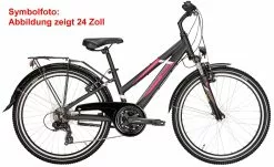 Pegasus Avanti 2021 18-Gang 9 Pegasus Avanti 2021 18-Gang -Pédale Vif Verkäufe Pegasus Avanti 2021 26 Zoll Damen Trapez schwarz matt weiss pink 526 74138 596 74144