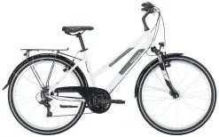 Pegasus Avanti 2023 18-Gang -Pédale Vif Verkäufe Pegasus Avanti 2023 26 Zoll 18 Gang Damen Trapez Maedchen white grey silver weiss grau silber 505 62538 62544
