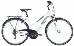 Pegasus Avanti 2023 18-Gang -Pédale Vif Verkäufe Pegasus Avanti 2023 28 Zoll 18 Gang Damen Trapez white grey red weiss grau silber 505 57145 57150 57155