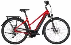Pegasus Premio-Evo-10 Lite 2022 -Pédale Vif Verkäufe Pegasus Premio Evo 10 Lite 2022 Damen Trapez hyper red black matt chrom rot schwarz 644 645 646 32245 32250 32255