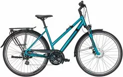 Pegasus Savona-Disc 2020/2021 24-Gang -Pédale Vif Verkäufe Pegasus Savona SL Disc 2020 24 Gang Damen Trapez chrome petrol schwarz 526 12845 12850 12853