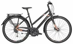Pegasus Tecaro SL 2018 27-Gang -Pédale Vif Verkäufe Pegasus Tecaro SL Disc 2018 27 Gang Damen Trapez schwarz matt kupfer 586 65745 586 65750 586 65753