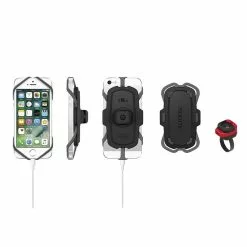 Rixen & Kaul Smartphone-Halterung Klickfix Phonepad Quad Mini -Pédale Vif Verkäufe Rixen und Kaul KickFix Phonepad Quad Mini Smartphone Halter 2720 4030572105007b