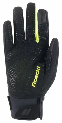 Roeckl Ranten 10-110033 H2O -Pédale Vif Verkäufe Roeckl Handschuhe Winter Ranten H2O black fluo yellow schwarz neongelb 10 110033 9210 IH