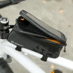SKS Oberrohrtasche Traveller Smart Mit Abnehmbarem Smartphonefach -Pédale Vif Verkäufe SKS Oberrohrtasche Traveller Smart schwarz 11516 4002556897406 c