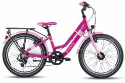 S'COOL S´Cool ChiX Twin Alloy 20-7S -Pédale Vif Verkäufe Scool chiX Twin Alloy 20 7S 7 Gang Kettenschaltung pink pink 6253 4250969262537