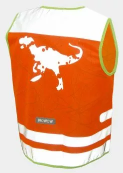 WOWOW Reflexweste "Nutty Jacket" Für Kinder -Pédale Vif Verkäufe Sicherheitsweste Nutty fuer Kinder reflektierend orange a
