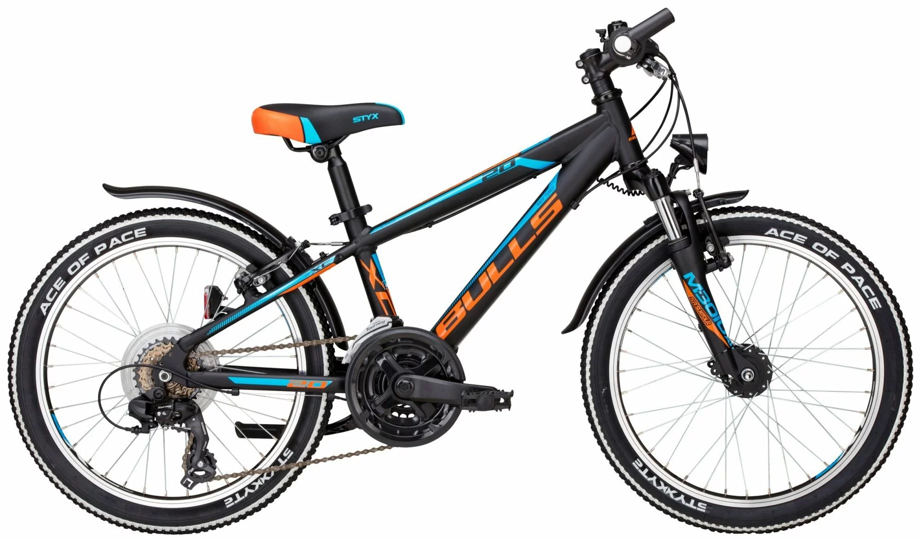 Bulls Tokee-20 Street 2017 18-Gang Schwarz-blau-orange (matt) 28cm 1 Bulls Tokee-20 Street 2017 18-Gang Schwarz-blau-orange (matt) 28cm